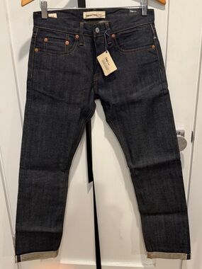 NEW NWT GAP 1969 Vintage Kaihara Japanese Selvedge Denim 28 x 30 Slim RARE